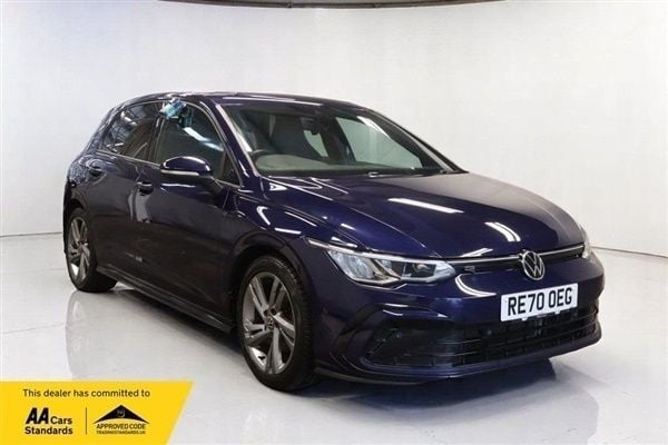 Blue Used 2020 VW Golf VII R-line Hatchback | £17,750 (A bit pricey) - Image 1/1