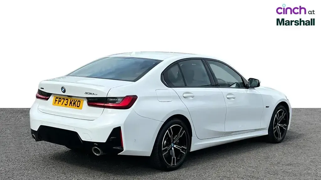 Used BMW 330e M Sport 292 HP (214 kW) 2023 Alpine white Sedan