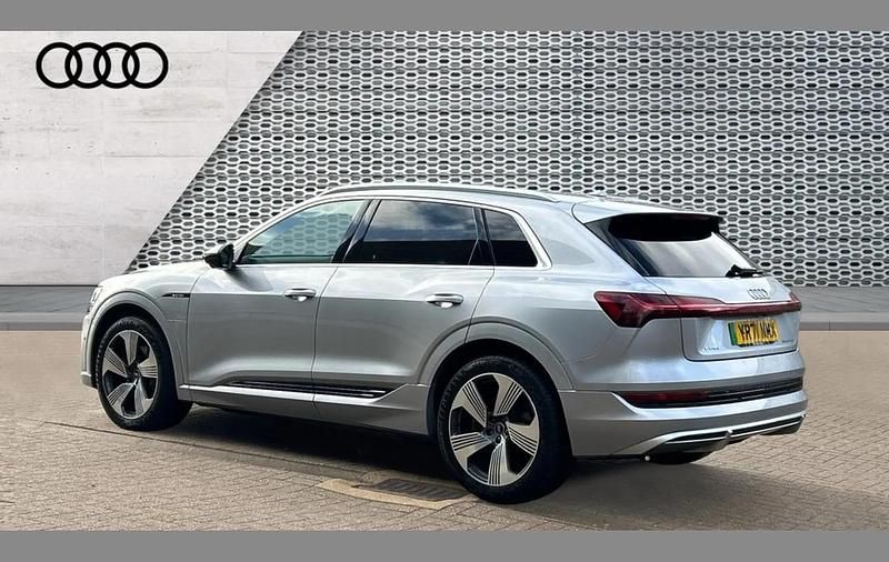 Used Audi e-tron S-Line 300 kW (408 HP) 2021 Silver SUV