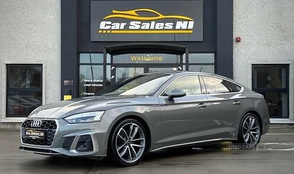 Used Audi A5 S-Line 161 HP (118 kW) 2022 Grey Coupe