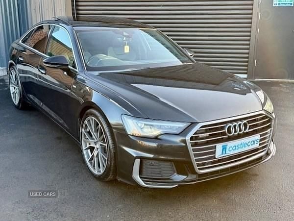 Grey Used 2019 Audi A6 S-Line Sedan | £22,450 (Good price) - Image 1/4
