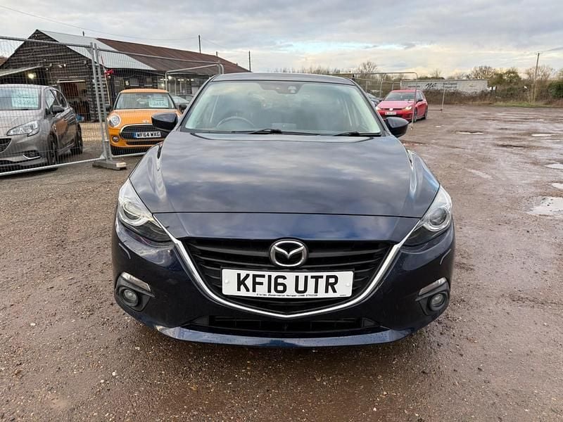 Used Mazda 3 150 HP (110 kW) 2016 Blue Hatchback