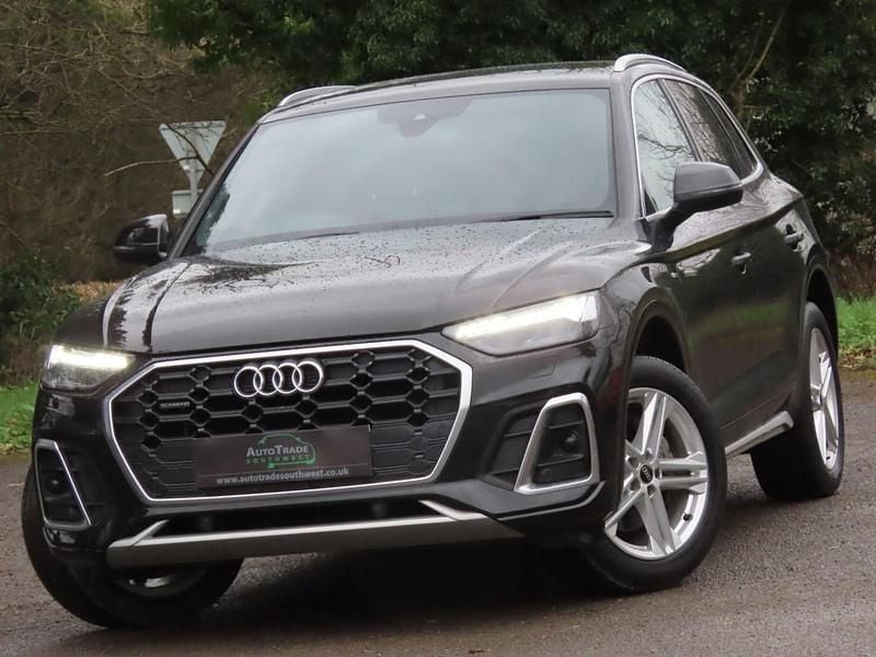Black Used 2021 Audi Q5 S-Line SUV | £24,494 (Good price) - Image 1/4