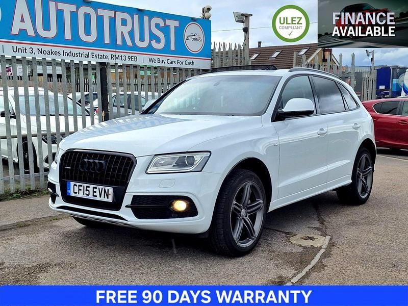 White Used 2015 Audi Q5 S-line plus SUV | £12,995 (Fair price) - Image 1/3