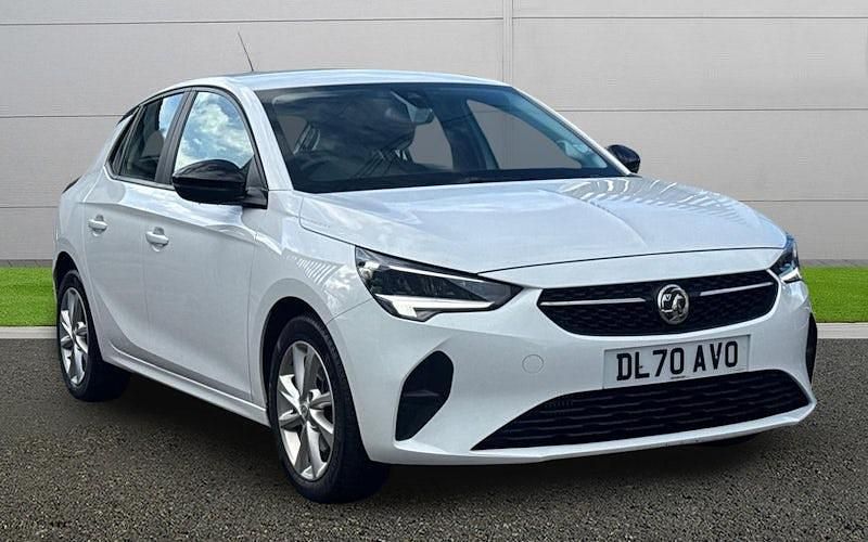 Used Vauxhall Corsa 101 HP (74 kW) 2020 White Hatchback