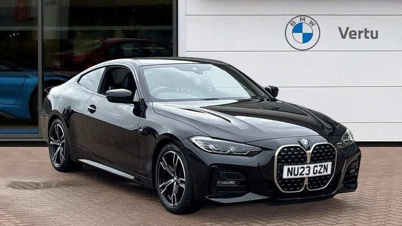 Black Used 2023 BMW 420 M Sport Coupe | £28,862 (Super price) - Image 1/4