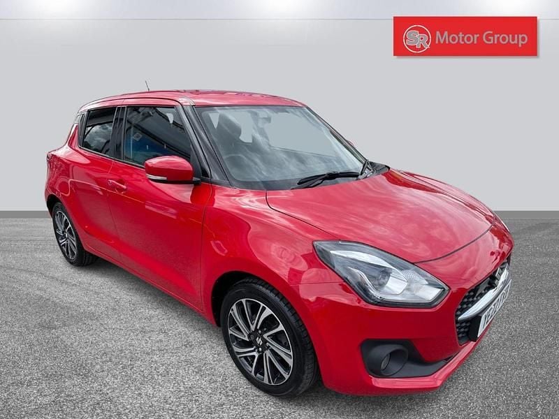 Red Used 2022 Suzuki Swift SZ5 Hatchback | £8,990 (Fair price) - Image 1/4
