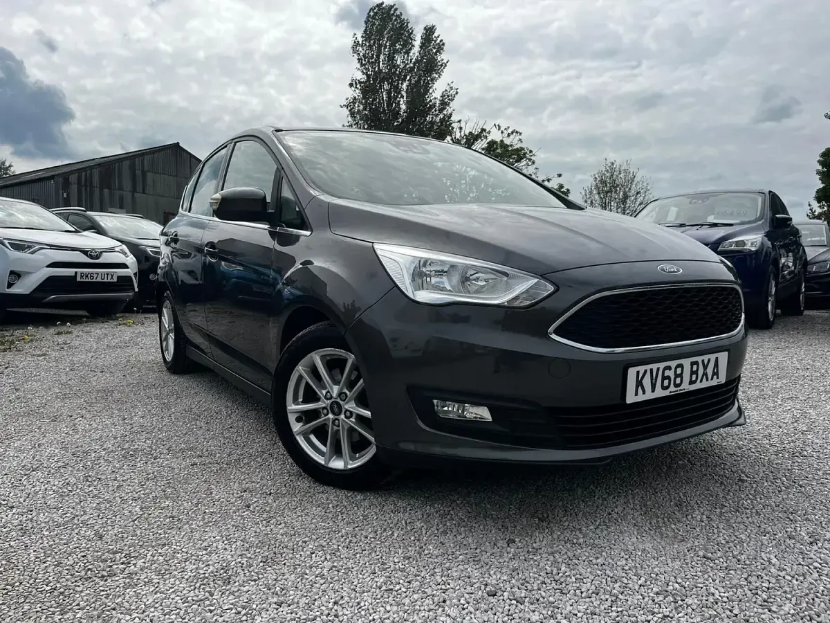 Used Ford C-MAX Zetec 120 HP (88 kW) 2018 Grey MPV