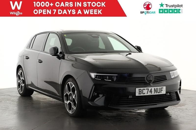 Used Vauxhall Astra Ultimate 2025 Black Hatchback