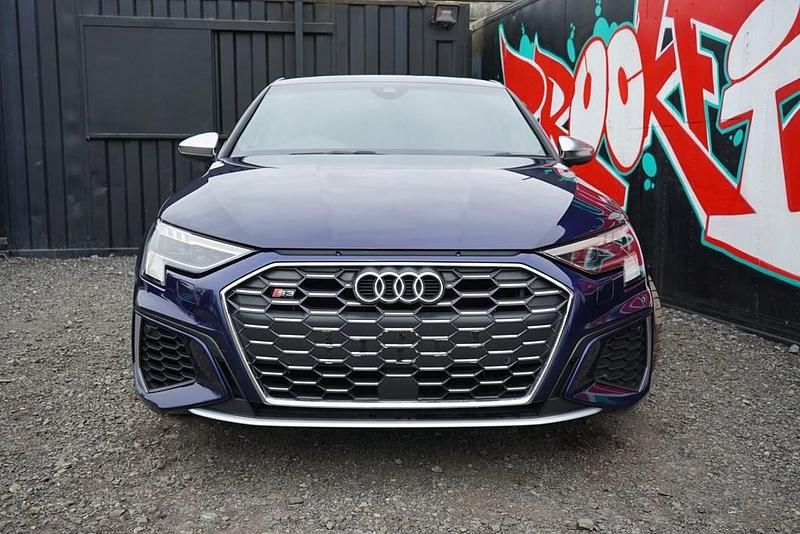 Used Audi S3 Sportback Design 310 HP (228 kW) 2021 Blue Hatchback