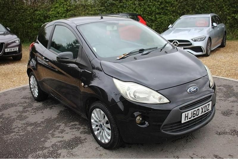 Used Ford Ka Zetec 69 HP (50 kW) 2010 Black Hatchback