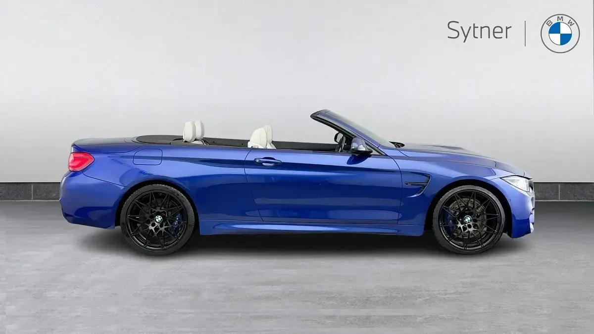 Used BMW M4 Competition Edition 444 HP (326 kW) 2019 Blue Cabriolet