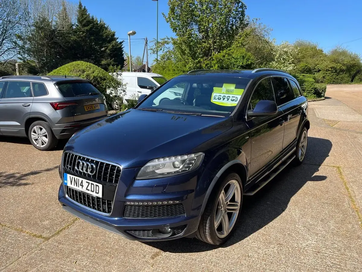 Used Audi Q7 S-line plus 2014 Blue SUV