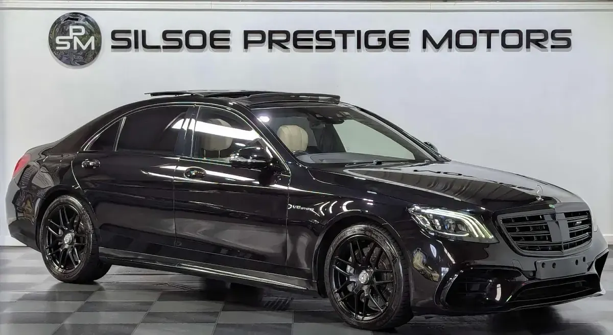 Used Mercedes S63L AMG Executive 2018 Black Sedan