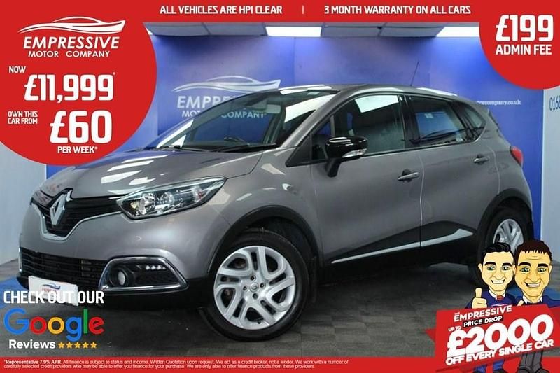 Grey Used 2016 Renault Captur Dynamique SUV | £11,999 (A bit pricey) - Image 1/4