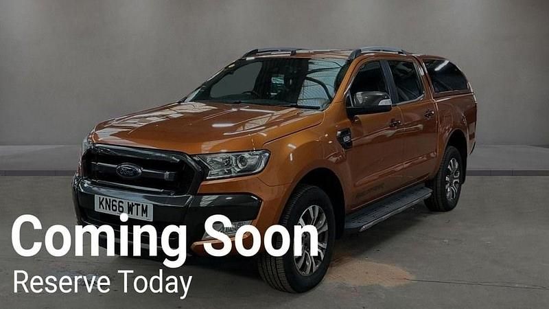 Used Ford Ranger Wildtrack 2016 Orange Pickup