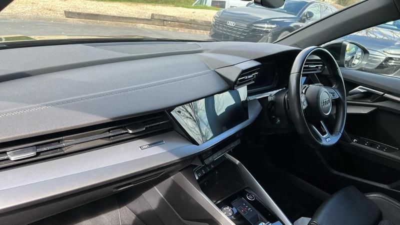 Used Audi A3 S-Line 150 HP (110 kW) 2020 Black Sedan