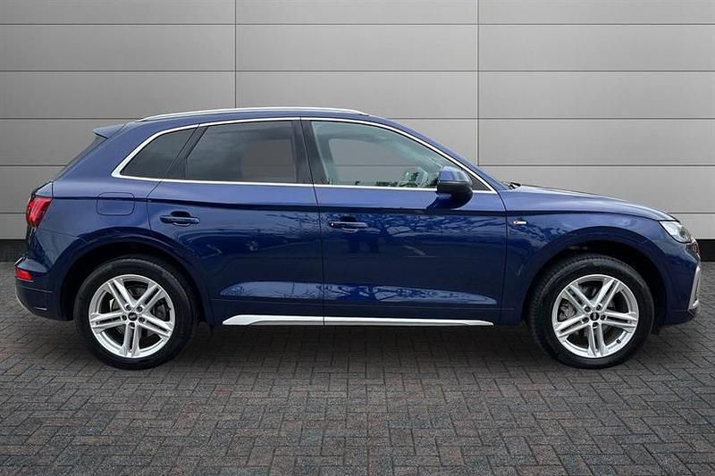 Used Audi Q5 S-Line 265 HP (194 kW) 2023 Blue SUV