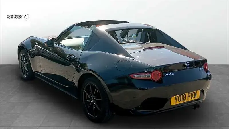 Used Mazda MX5 131 HP (96 kW) 2018 Black Cabriolet