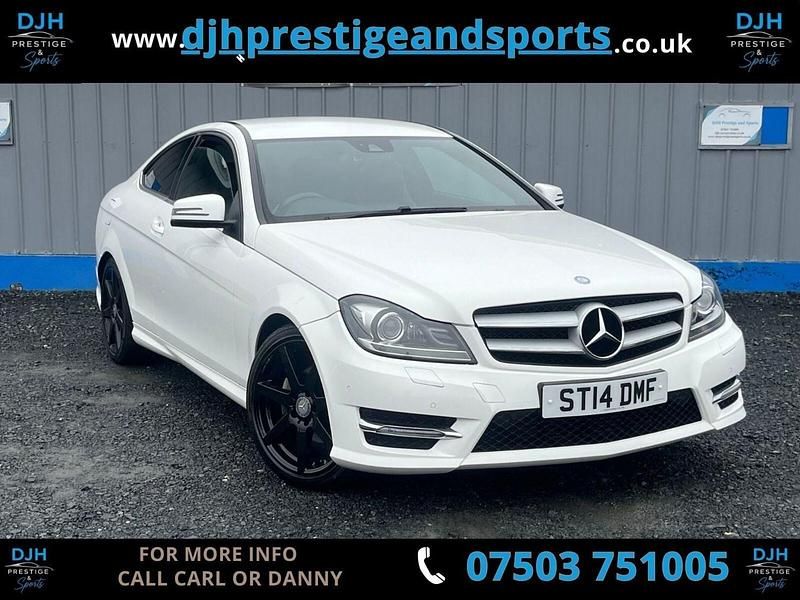 Used Mercedes C220 Sport Edition 170 HP (125 kW) 2014 White Coupe