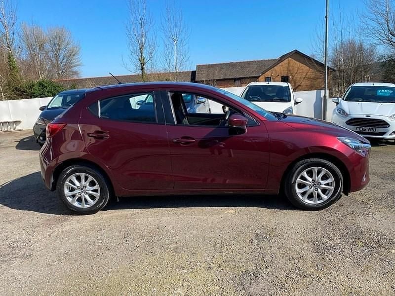 Used Mazda 2 2019 Deep crimson red metallic Hatchback