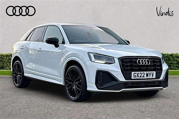 White Used 2022 Audi Q2 Black Edition SUV | £25,975 (Expensive) - Image 1/4