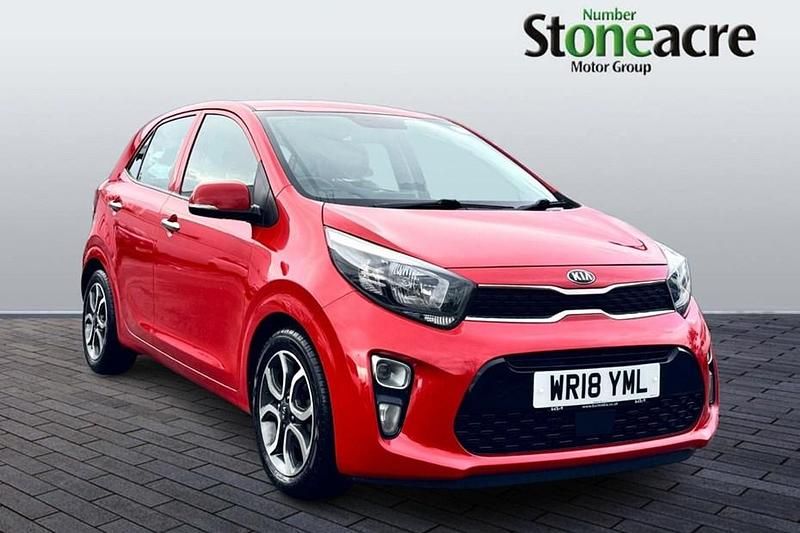 Red Used 2018 Kia Picanto Hatchback | £9,000 (Fair price) - Image 1/1