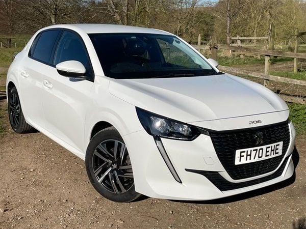 Bianca white Used 2021 Peugeot 208 Allure Hatchback | £13,750 (Fair price) - Image 1/1