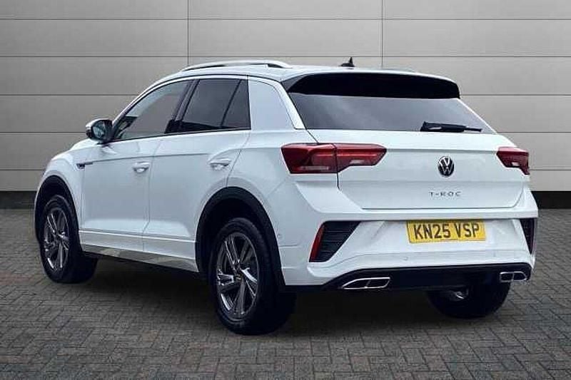 Used VW T-Roc R-line 150 HP (110 kW) 2025 Pure white SUV