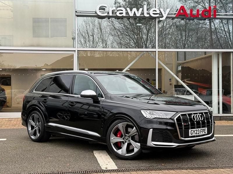 Black Used 2023 Audi SQ7 Advanced SUV | £56,750 - Image 1/4