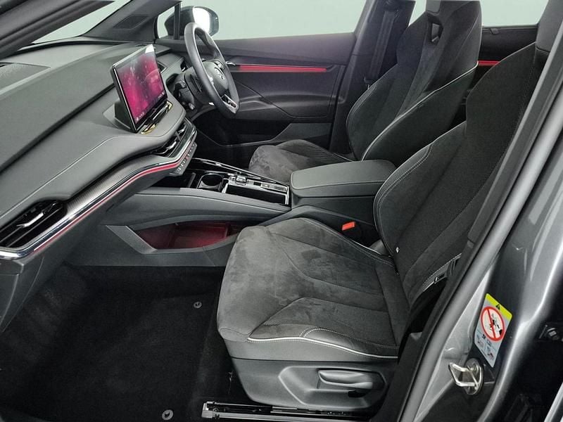 Used Skoda Enyaq iV SportlinePlus 210 kW (286 HP) 2024 Grey SUV