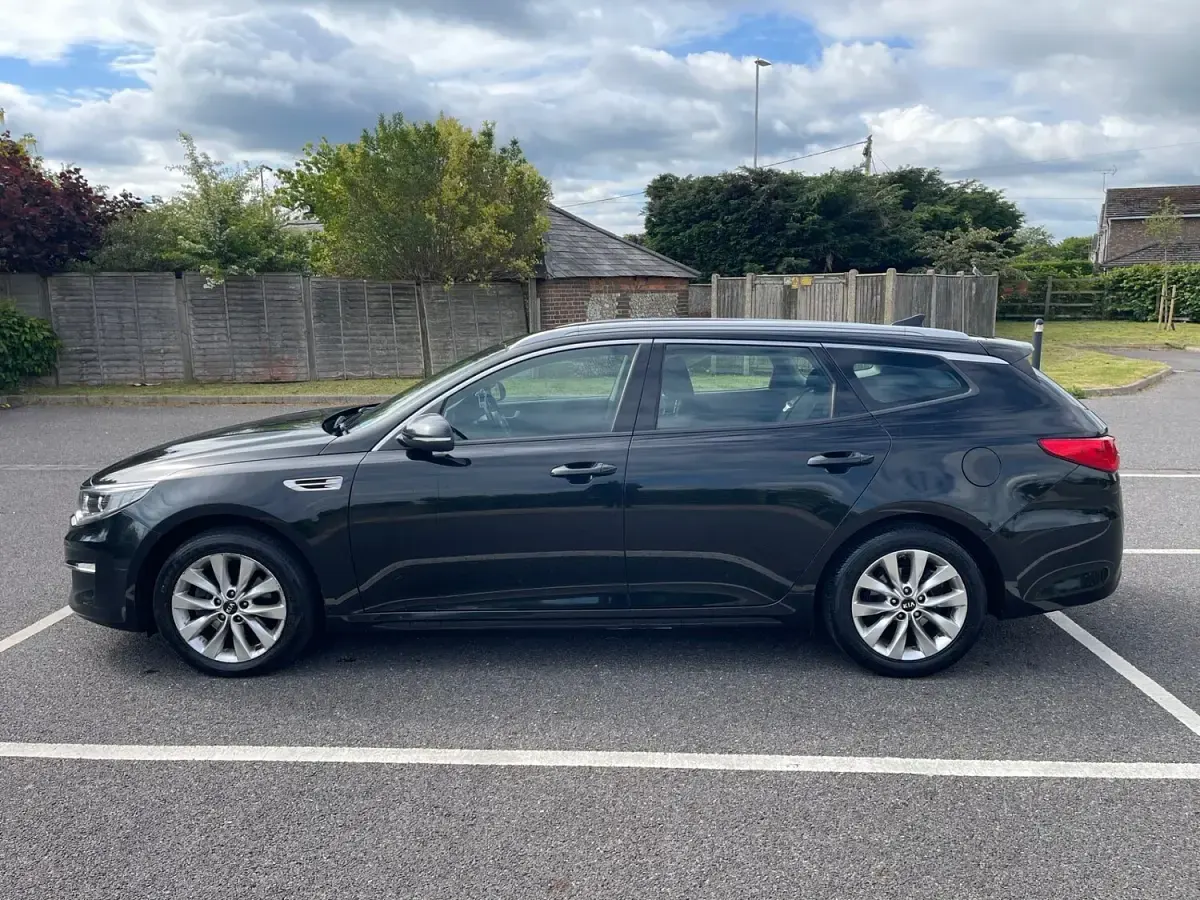 Used Kia Optima 141 HP (103 kW) 2017 Black Estate
