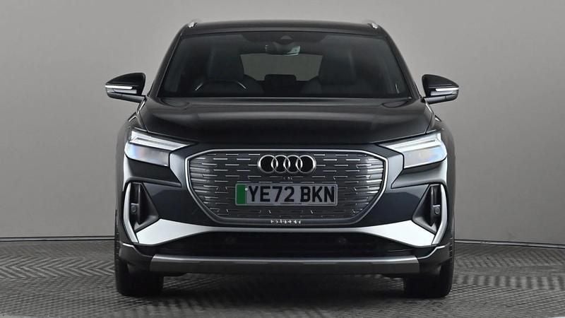 Used Audi Q4 e-tron S-Line 150 kW (204 HP) 2022 Black SUV