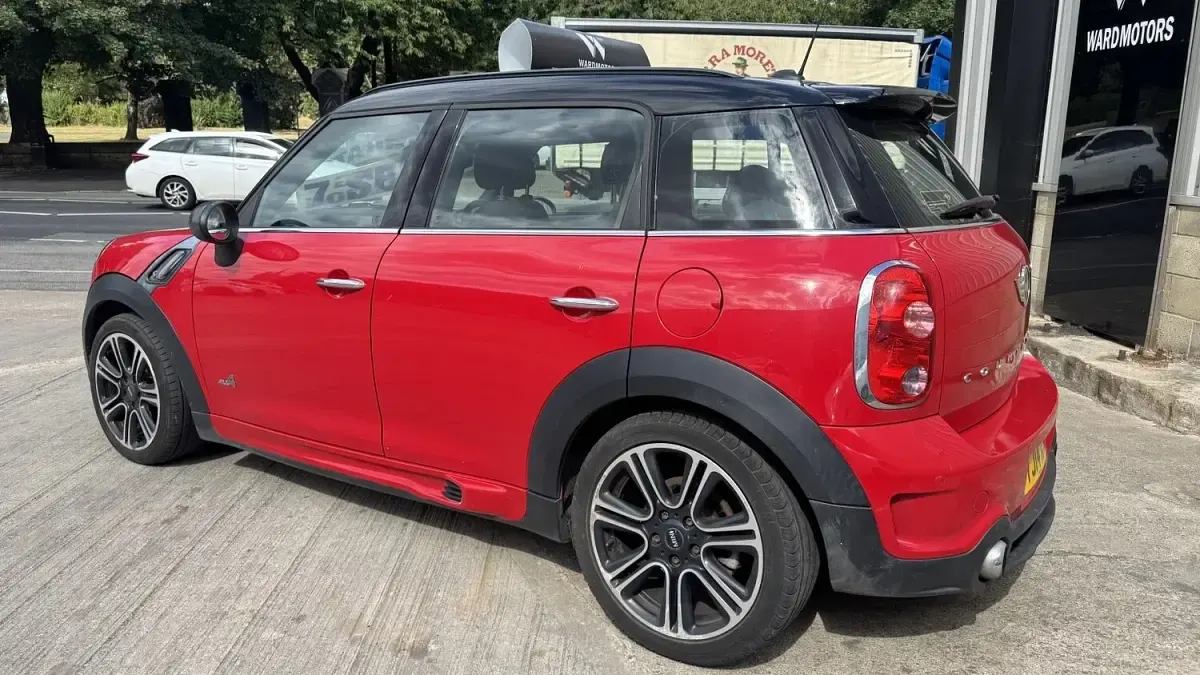 Used Mini Cooper S Countryman 184 HP (135 kW) 2014 Red SUV