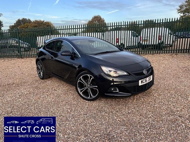 Used Vauxhall Astra Edition 120 HP (88 kW) 2016 Black Coupe