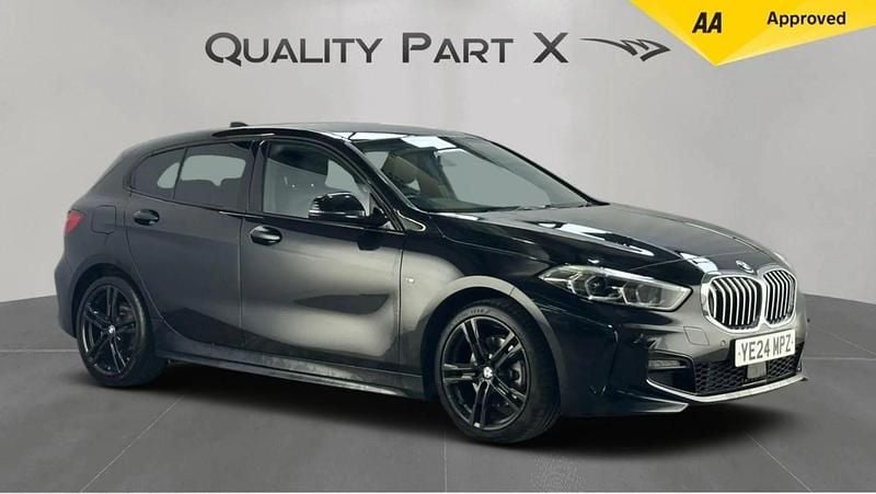 Black Used 2024 BMW 118 M Sport Hatchback | £22,489 (Good price) - Image 1/4