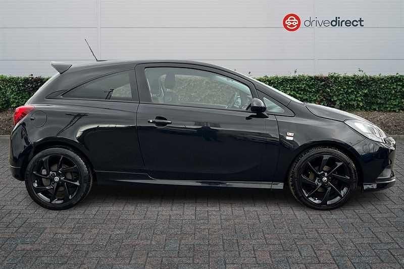 Used Vauxhall Corsa Edition 75 HP (55 kW) 2017 Black Hatchback