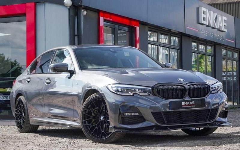 Grey Used 2019 BMW 330e M Sport Sedan | £22,995 (Fair price) - Image 1/4