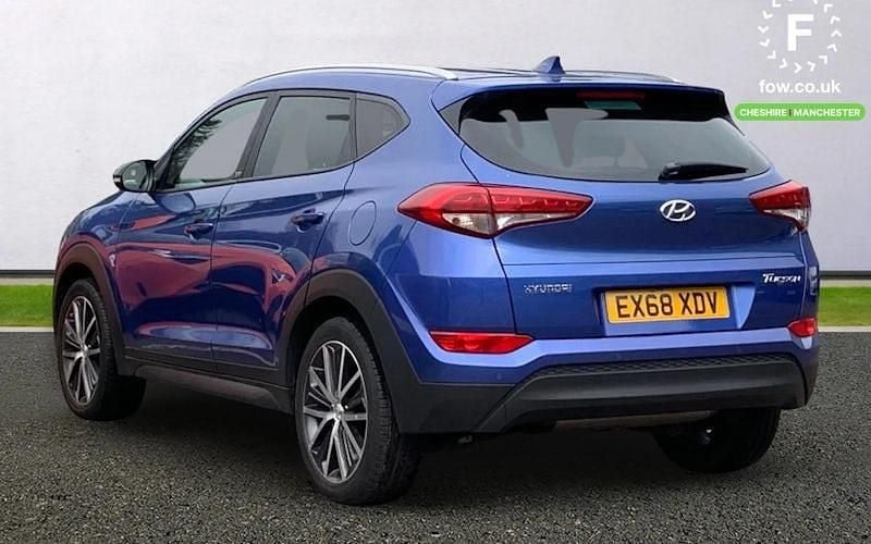 Used Hyundai Tucson GO! 141 HP (103 kW) 2018 Blue SUV