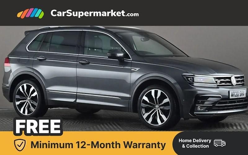 Used VW Tiguan R-line 150 HP (110 kW) 2020 Grey SUV