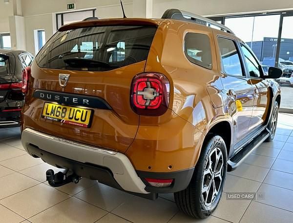 Used Dacia Duster Prestige 2018 Orange Hatchback