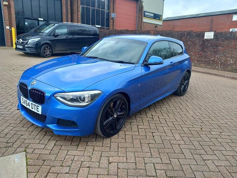 Used BMW 120 M Sport 184 HP (135 kW) 2014 Blue Hatchback