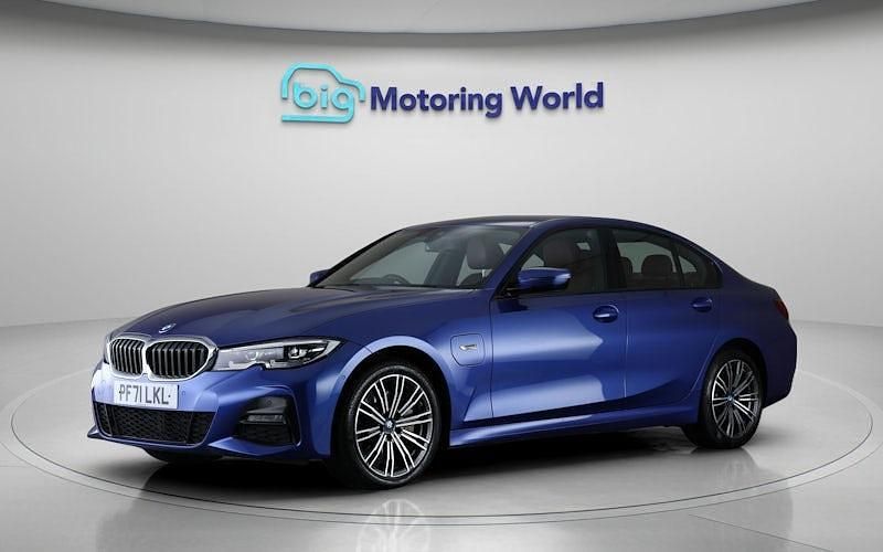 Used BMW 330e M Sport 292 HP (214 kW) 2022 Blue Sedan