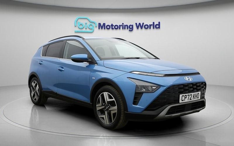 Used Hyundai Bayon Premium 101 HP (74 kW) 2023 Turquoise SUV