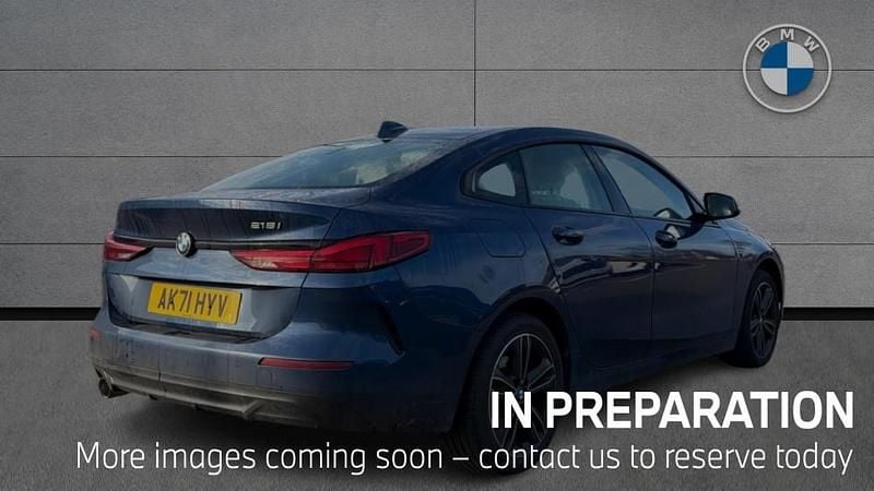 Used BMW 218 Sport Line 134 HP (98 kW) 2021 Blue Coupe