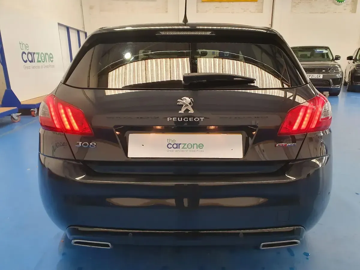 Used Peugeot 308 GT-line 130 HP (95 kW) 2018 Grey Hatchback