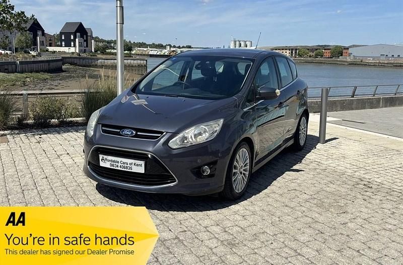 Blue metallic Used 2012 Ford C-MAX Titanium MPV | £5,250 (Fair price) - Image 1/4