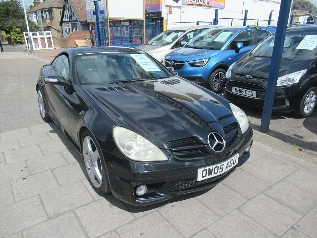 Used Mercedes SLK55 AMG AMG 2005 Black Cabriolet