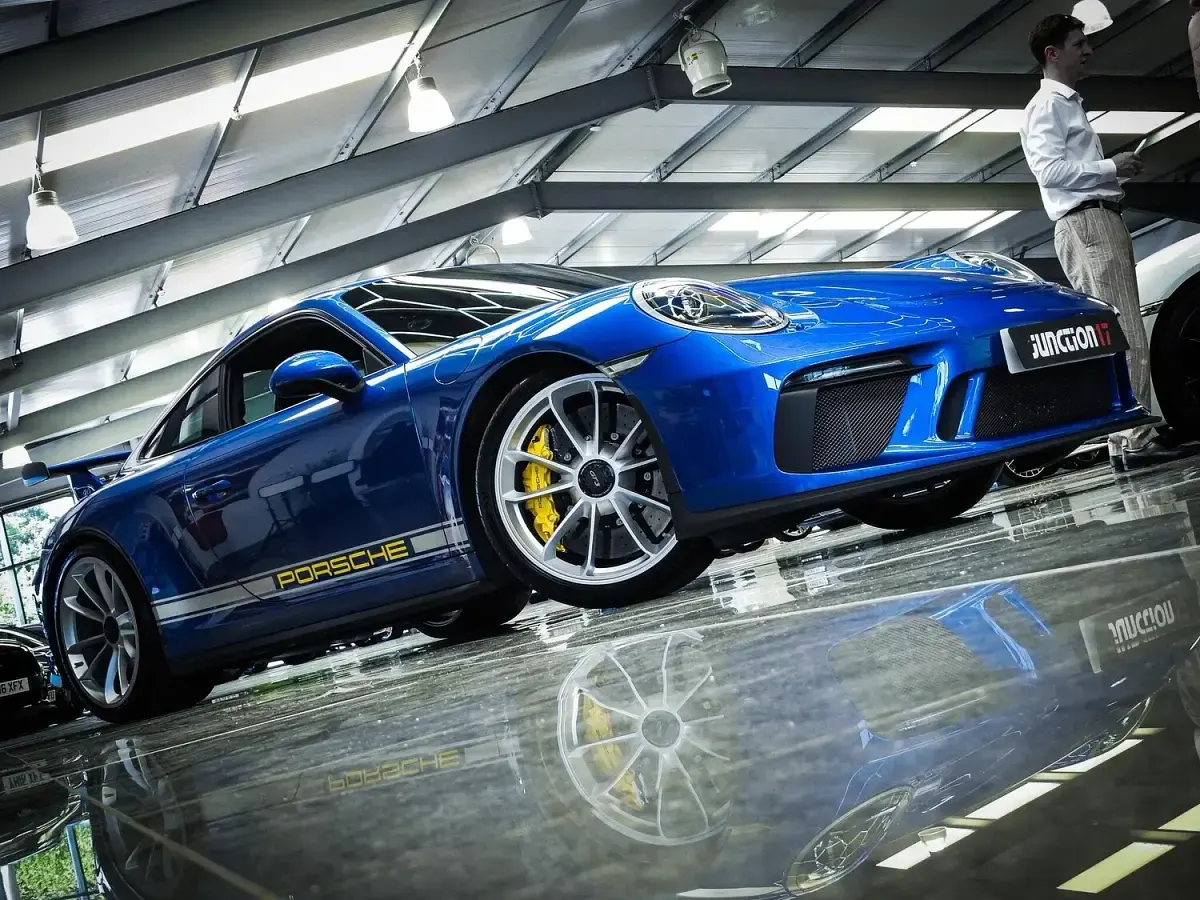 Used Porsche 911 GT3 2018 Blue Coupe