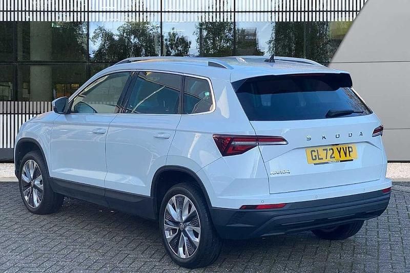 Used Skoda Karoq SE L 150 HP (110 kW) 2023 White SUV
